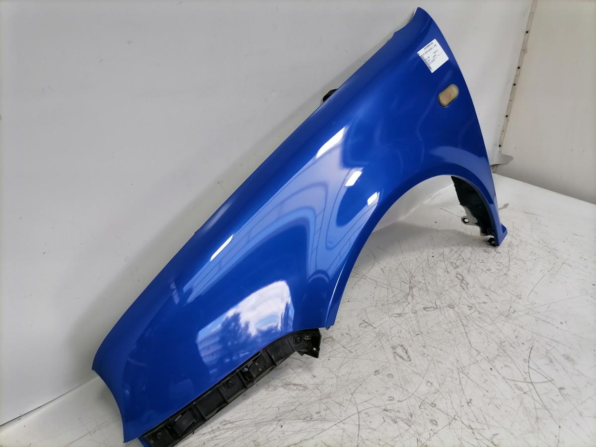 VW Golf 4 Kotfl&uuml;gel vorn links LW5Z Jazzblau Zubeh&ouml;r Bj.1998